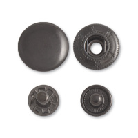 Кнопки "Альфа" нержавеющие A633 темный никель 12 мм